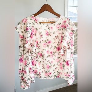 New w/tags Floral Blouse (M)